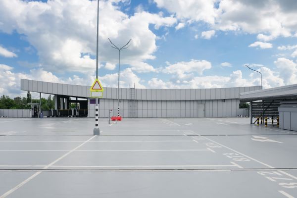 Concrete Parking Lot Repair in Alexandria