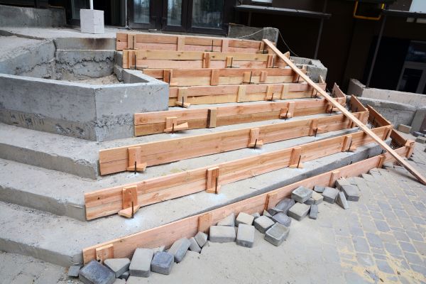 Cement Step Repair in Alexandria