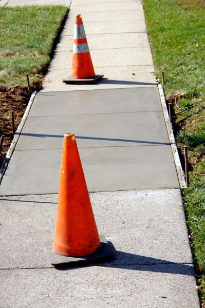 Sidewalk Panel Replacement in Alexandria