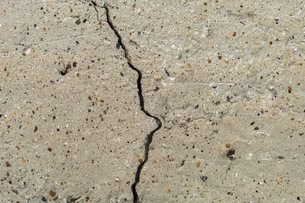 Cracked Basement Floor Repair in Alexandria